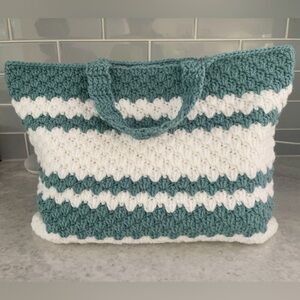 Handmade crocheted bag